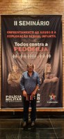 Presidente da Câmara participa de seminário sobre combate à pedofilia